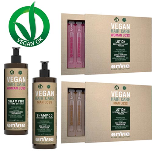 VEGAN HAIR CARE - MAN - WOMAN - ENVIE